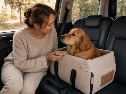 Siége auto anti-stress pour chien-Doli
